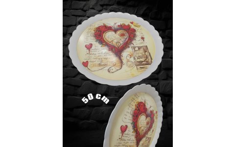 PLASTIK 50CM YUVARLAK TEPSI**18