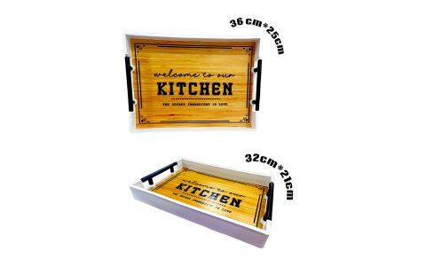 MYHOME 2LI TEPSI(32*21CM)+(36*25CM)