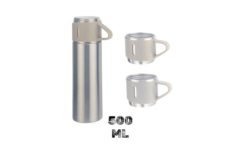 TOGO 500ML 3 BARDAKLI ÇELIK TERMOS*24