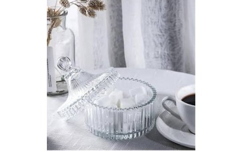 TERCIH KRISTAL DES BYK CAM SEKERLIK(ÇAPI:13CM)*18