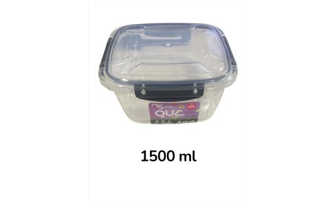 QS 1500ML KARE SIZDIRMAZ SAKLAMA KABI*5