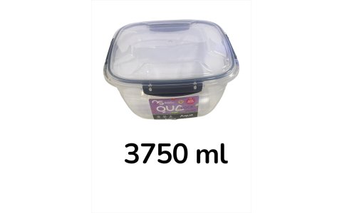 QS 3750ML KARE SIZDIRMAZ SAKLAMA KABI*5