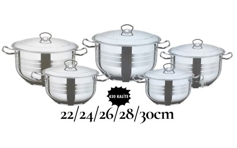 TOGO FLANS KULPLU 5LI  MASTER SET(22-24-26-28-30CM)****2