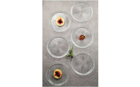 SIGMA LINEA 19CM DIK KENAR 6LI PASTA TABAK**6