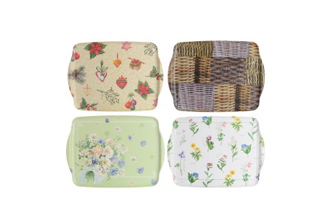 MELAMIN 36*27 CM KULPLU TEPSI**36
