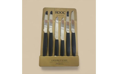 ROOC 6 PARÇA TEREYAG*ÇIKOLATA BIÇAK**PAKETI:12LI