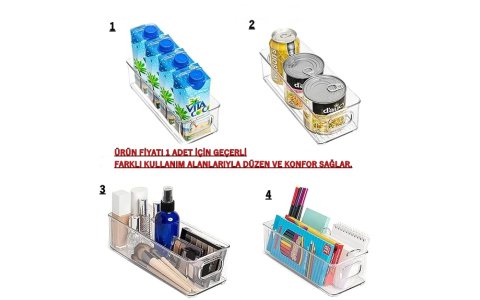 AKAY PLS 1NO BUZDOLABI ORGANIZERI (29,5*11*9CM)**12