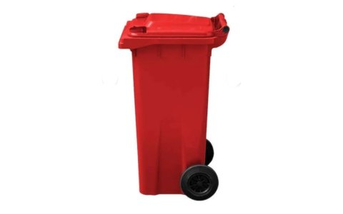BILLUR 120LT KIRMIZI ÇÖP KONTEYNER**1