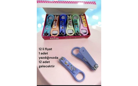 ORIANA*12LI*SEKILLI COÇUK TIRNAK MAKASI**1