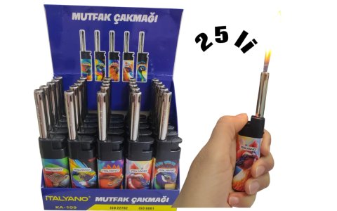 ITALYANO 25LI KISA MUTFAK ÇAKMAK**500