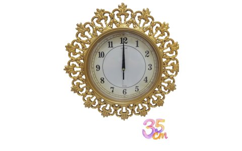 OSCAR 35CM GOLD/GUMUS DUVAR SAATI**24