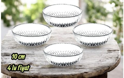 SIGMA ZELEZO OSTELLO 4LÜ KAHVALTILIK KASE(10CM)***12