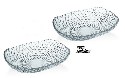 SIGMA BERA 2LI DIKDORTGEN 15CM SUNUM KASE*24