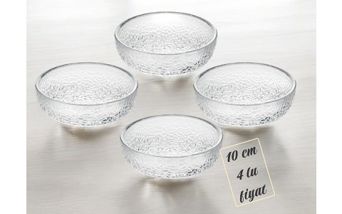 SIGMA DÖVME OSTELLO 4LÜ KAHVALTILIK KASE(10CM)***12