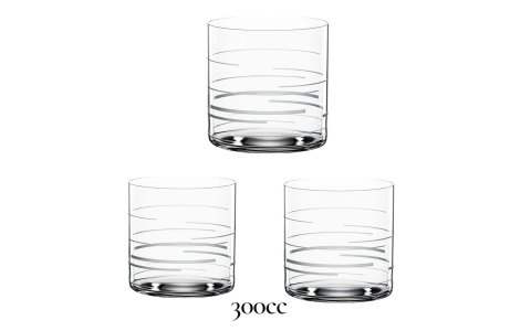 SIGMA 3LÜ 42283 YAN ÇIZGI BASKILI 300CC BARDAK****6