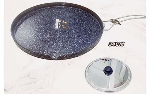 ÇIRAGAN VELLA 34 CM GRANIT KAPAKLI BALIK TAVASI**12