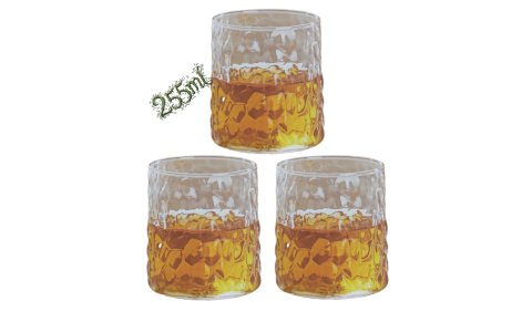 DIAMONDS 3LÜ NOKTA MESRUBAT BARDAK (255ML)**24