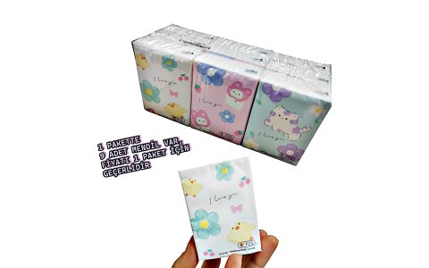 ENFA 1 PAKET FIGURLI MENDIL(PAKETTE 9ADET VAR)***144