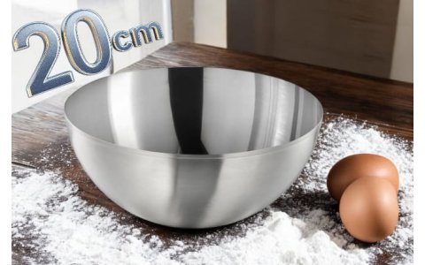 ARVEY ÇELIK 20CM SAKLAMA VE KARIŞTIRMA KABI**10