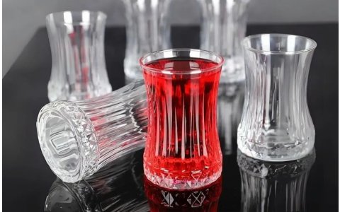 RAYAN FRANCE 6LI CAM ÇAY BARDAK(165ML)***12