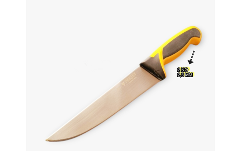 GÜNDÜZ ÇIFTRENK 2NO 2,5MM KASAP BIÇAK➡️29CM⬅️*1