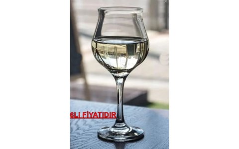 PASABAHÇE 440278 WAVY 6LI AYAKLI BARDAK 370CC**4