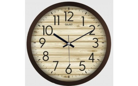 GALAXY KAHVE ÇERÇEVELI DUVAR SAATI*20