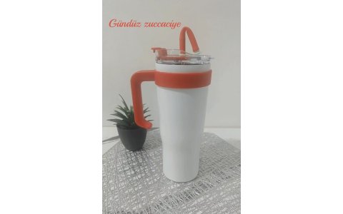 PIPETLI 1200ML ÇELIK TERMOS**30