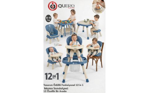 DOGRULAR YUMMY ÇOK FONKSIYONLU MAMA SANDALYESI MAVI**1