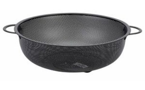 ENFA 28,5CM SIYAH ÇIFT KULPLU SÜZGEÇ***120