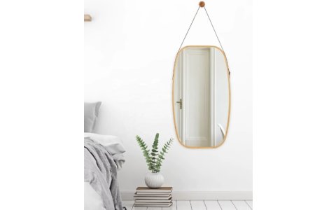 AYAYDIN 40*24 GOLD HALATLI DIKDÖRTGEN AYNA***24