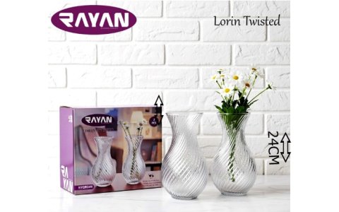 RAYAN LORIN TWISTED ↔️2LI↔️ CAM VAZO (24CM)**6