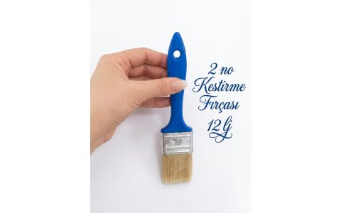 BILLUR *12LI* 3NO PLS SAPLI KESTIRME FIRÇASI**1