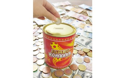 METAL ↔️BÜYÜK ↔️BOY DESENLI KUMBARA*20