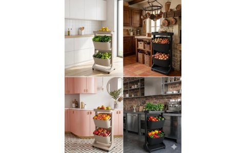 MENA 2NO ORGANIZER BAMBU SEPET**1 450*310*420 MM