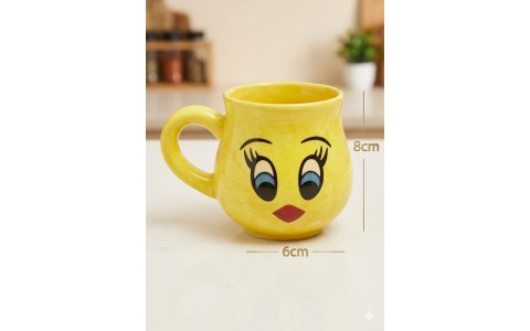 TWEETY BASKILI SERAMIK KUPA**48