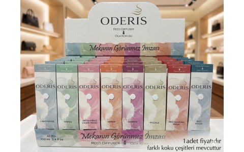 KARE ÇİÇEKLİ ODA KOKUSU 100ML **40